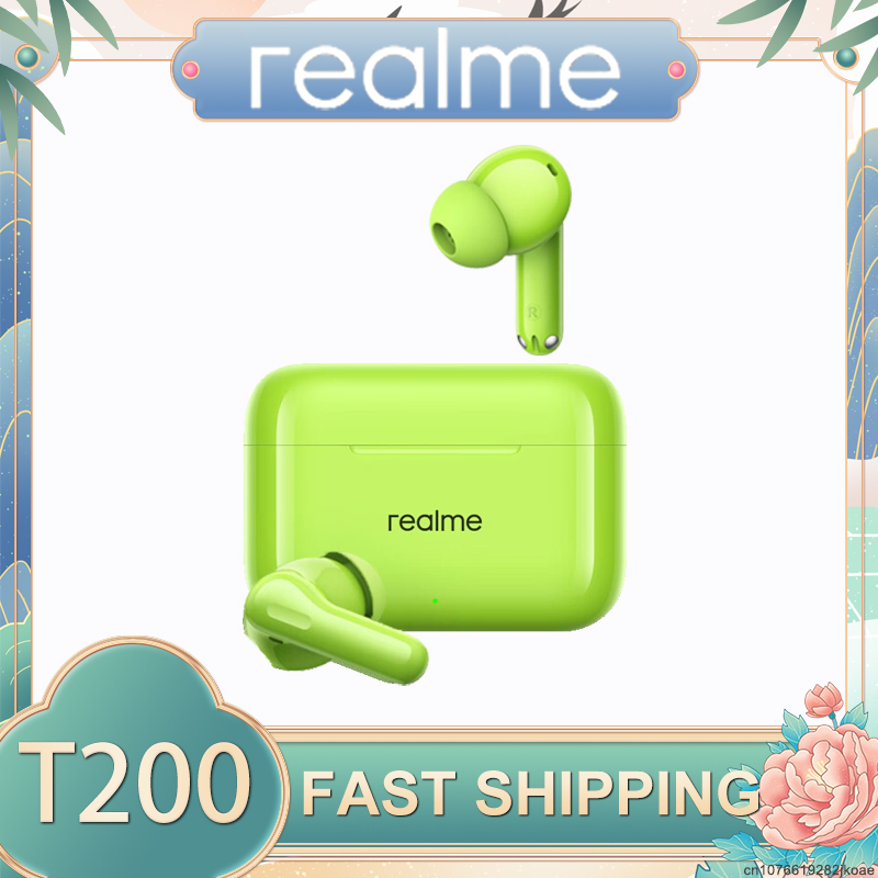 Realme Tablet Accessories - Realme Buds T200 Fones de ouvido