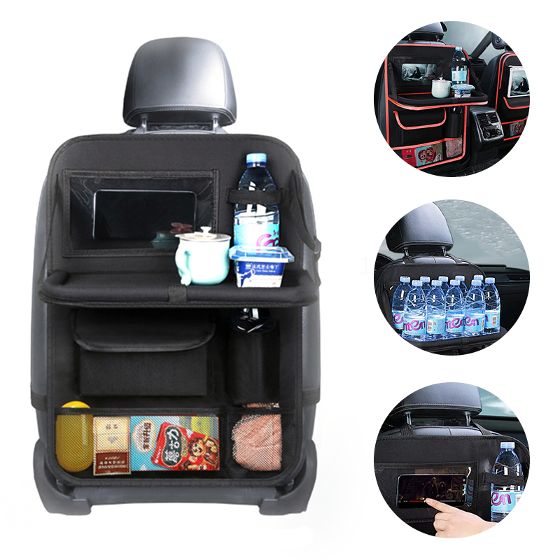 Tablet And Accessories Bag - Organizador dobrável de assentos de carro