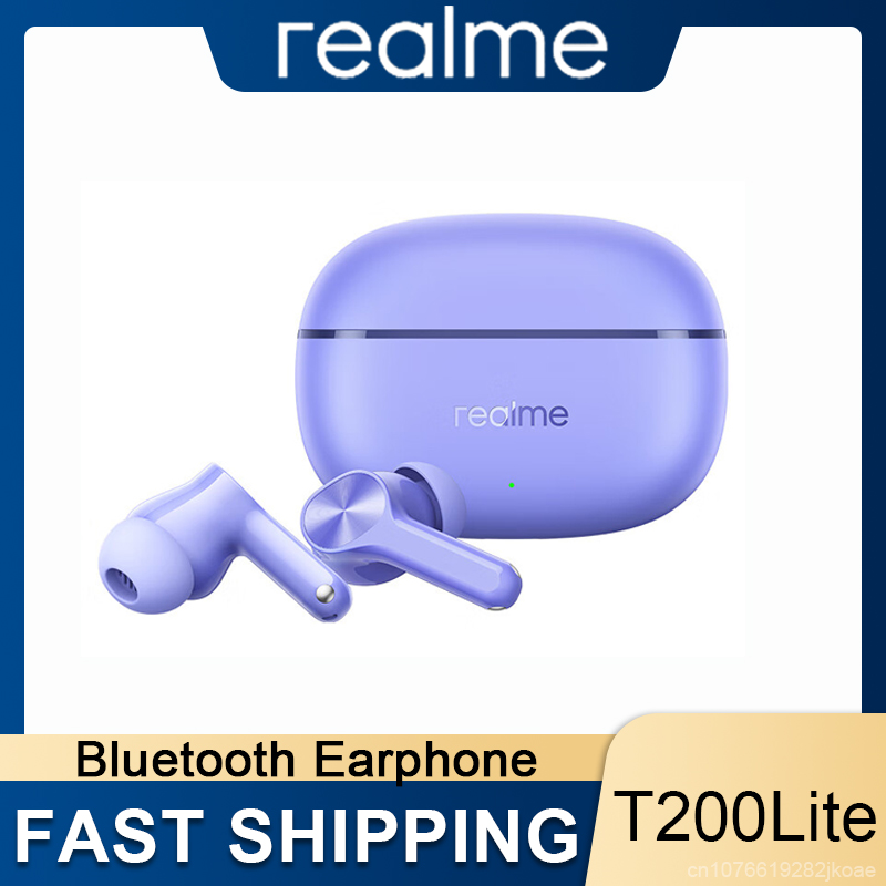 Realme Tablet Accessories - Realme buds t200 lite verdadeiro fone