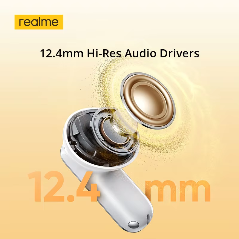 Versão Global realme buds T500 - Realme Tablet Accessories avaliação e preço
