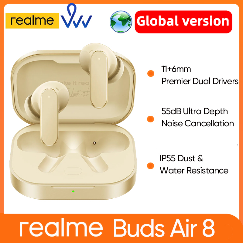 realme Buds Air 8 Fones de Ouv - Realme Tablet Accessories avaliação e preço