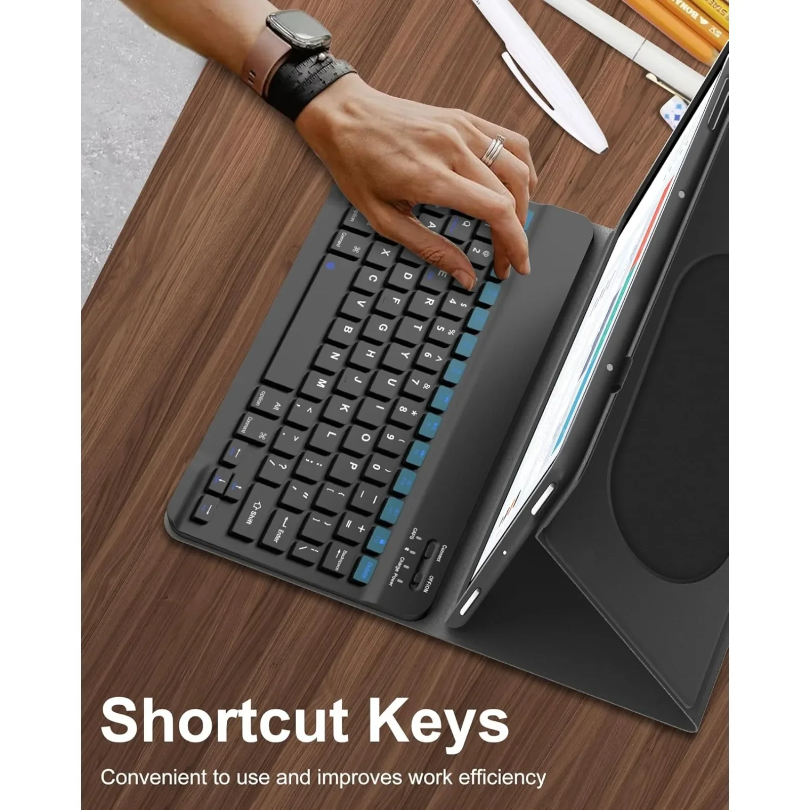 Capa de teclado para honor pad - Tablet Keyboard Case avaliação e preço