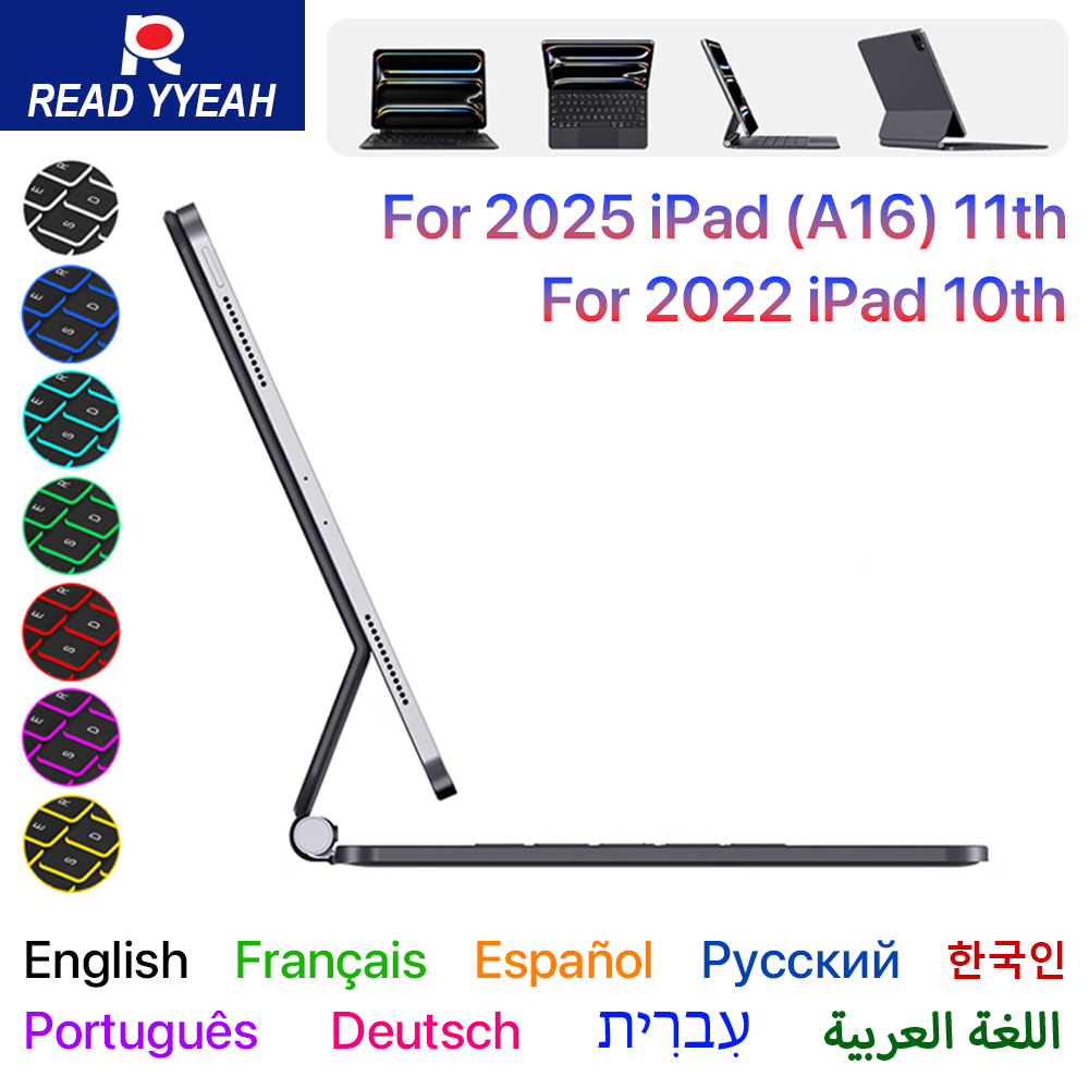 Capa Teclado Mágico 2026 para  - Tablet Keyboard Case avaliação e preço