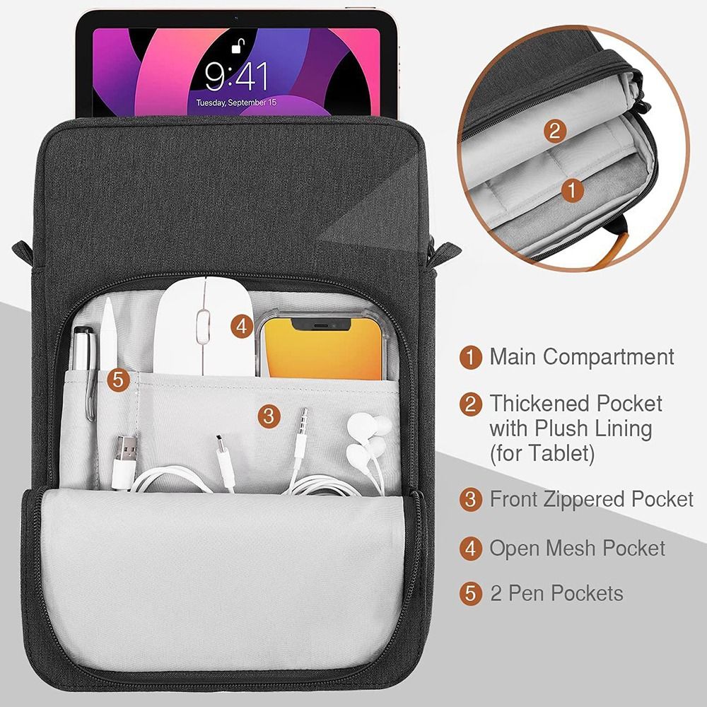 Capa universal para tablet de  - Tablet And Accessories Bag avaliação e preço