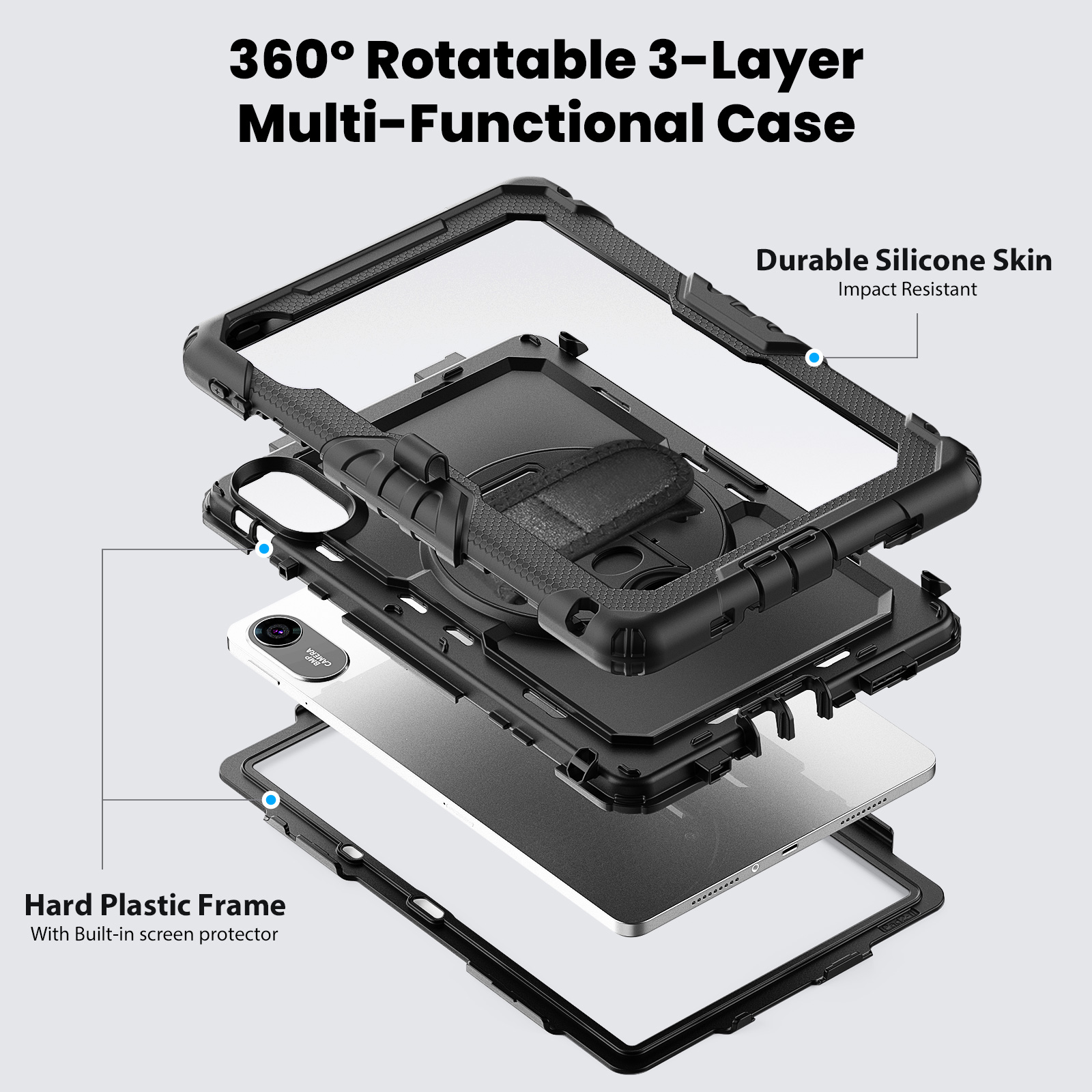 Capa Protetora Reforçada para  - Redmi Tablet Accessories avaliação e preço