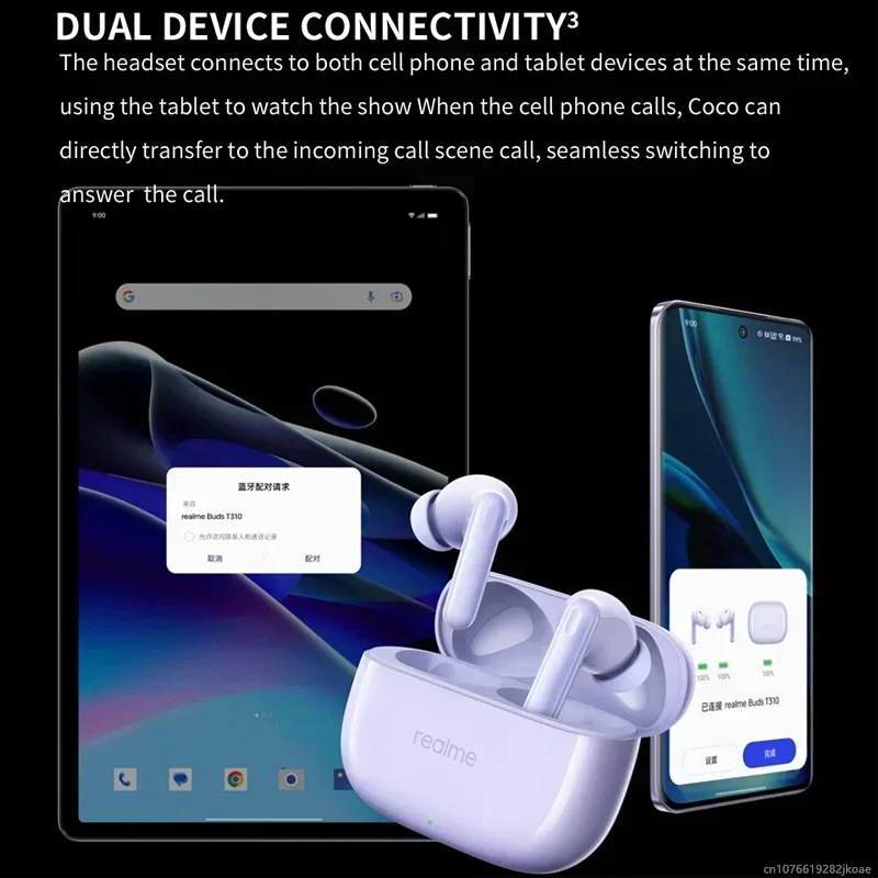 Realme Buds T310 Fones de ouvi - Realme Tablet Accessories avaliação e preço