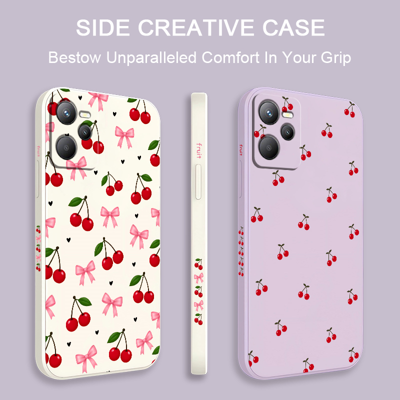 Capa com estampa de cerejas pa - Realme C67 avaliação e preço